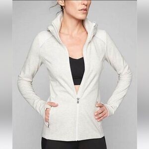 Athleta Stronger Full Zip Hoodie XS